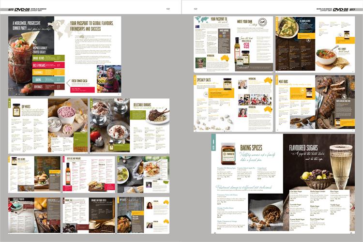 世界版式300强5 平面设计素材排版画册模板矢量PSD分层版式源文件