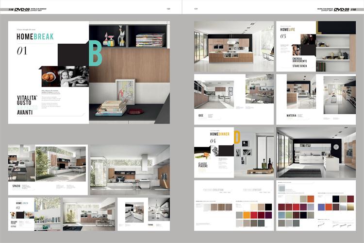 世界版式300强5 平面设计素材排版画册模板矢量PSD分层版式源文件