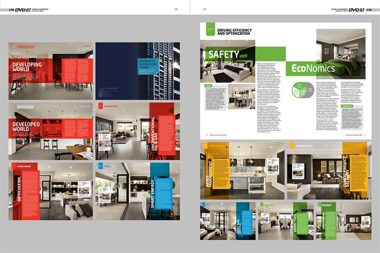 世界版式300强5 平面设计素材排版画册模板矢量PSD分层版式源文件