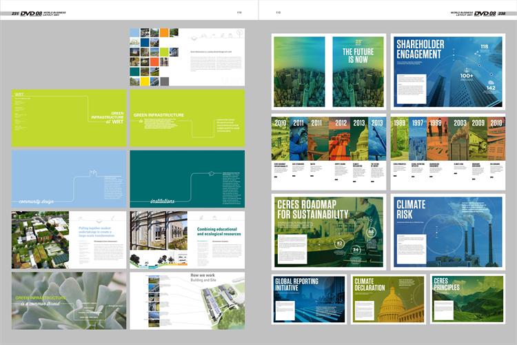 世界版式300强5 平面设计素材排版画册模板矢量PSD分层版式源文件