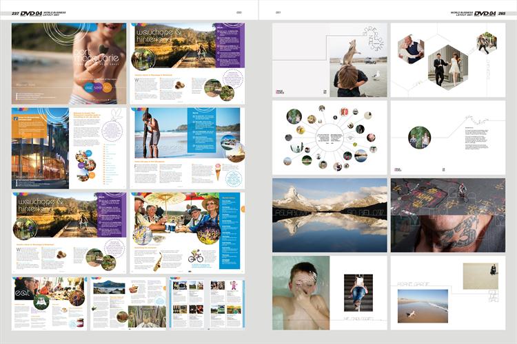 世界版式300强5 平面设计素材排版画册模板矢量PSD分层版式源文件