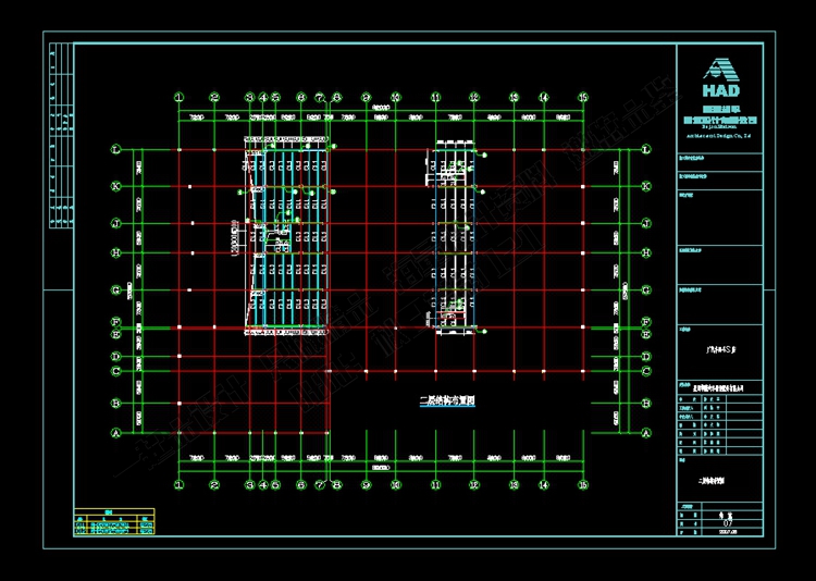 CAD钢结构图纸 建筑办公楼厂房施工方案 工程设计大全