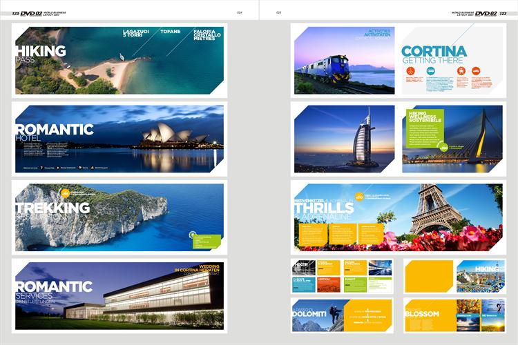 世界版式300强5 平面设计素材排版画册模板矢量PSD分层版式源文件