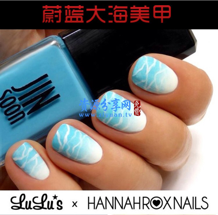 美甲diy技巧花样美甲培训开店视频教程