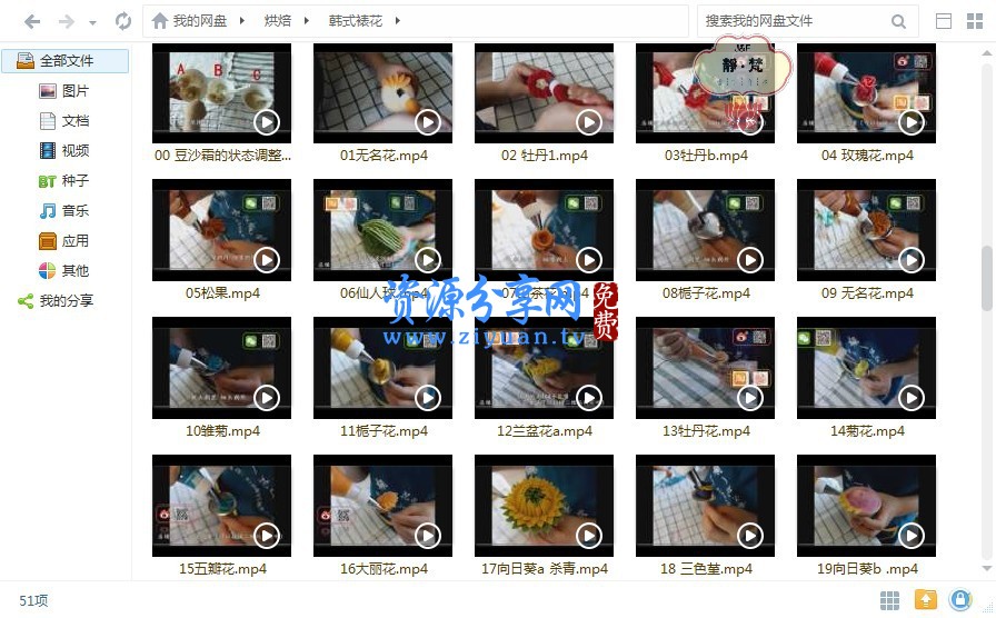 烘焙蛋糕裱花制作技术视频教程