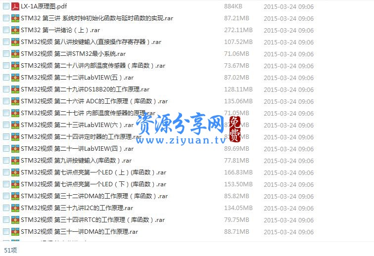 STM32单片机入门学习教学视频教程