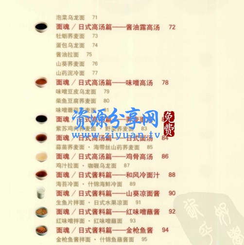 日本拉面日式盖饭面条制作技术拉面汤底视频教程