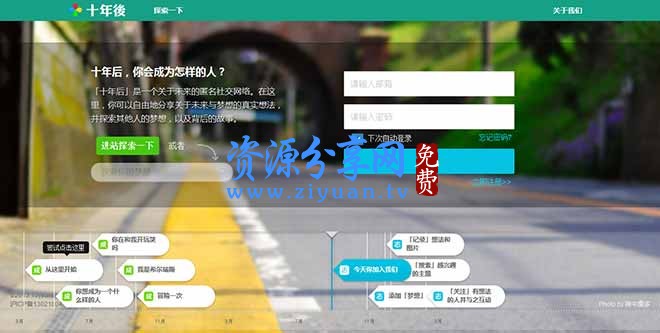 10years 匿名社交网网站源码