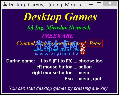 桌面发泄软件 Desktop Games